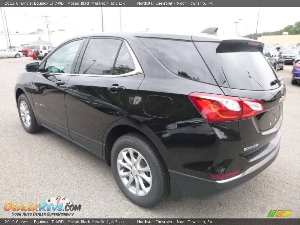 2019 Chevrolet Equinox LT AWD Mosaic Black Metallic / Jet Black Photo #3