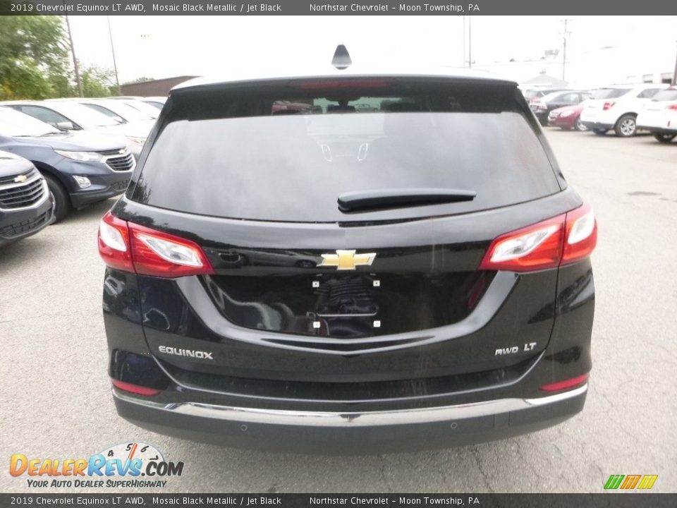 2019 Chevrolet Equinox LT AWD Mosaic Black Metallic / Jet Black Photo #4