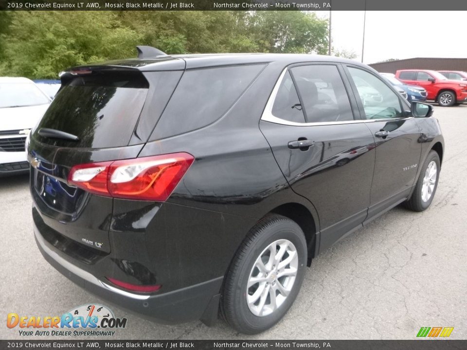 2019 Chevrolet Equinox LT AWD Mosaic Black Metallic / Jet Black Photo #5