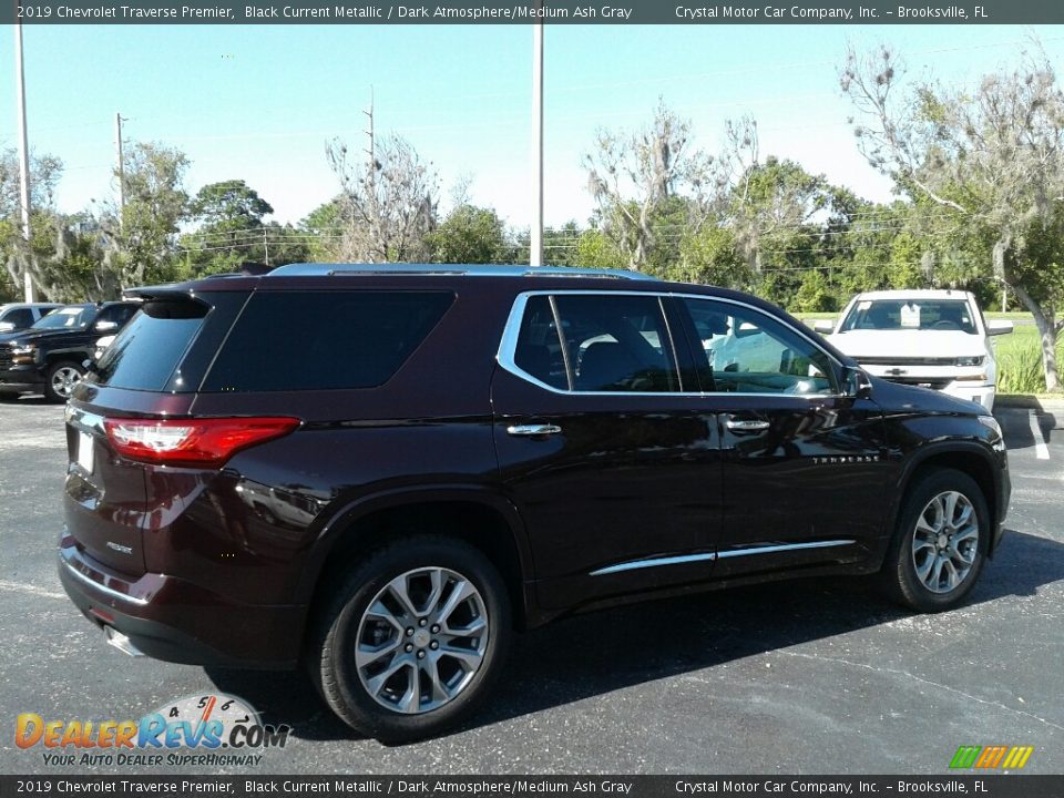 2019 Chevrolet Traverse Premier Black Current Metallic / Dark Atmosphere/Medium Ash Gray Photo #5