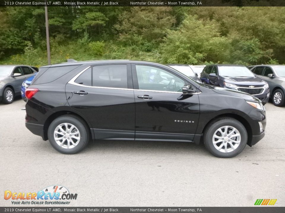 2019 Chevrolet Equinox LT AWD Mosaic Black Metallic / Jet Black Photo #6