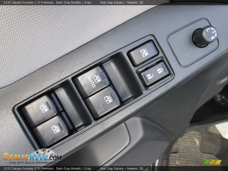 2015 Subaru Forester 2.5i Premium Dark Gray Metallic / Gray Photo #15