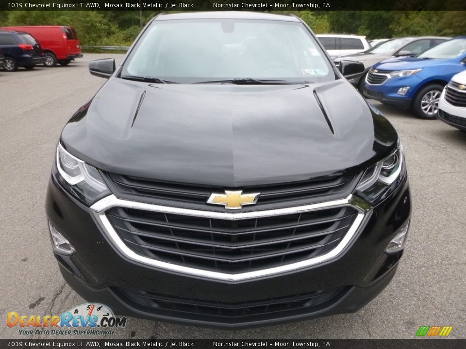 2019 Chevrolet Equinox LT AWD Mosaic Black Metallic / Jet Black Photo #8