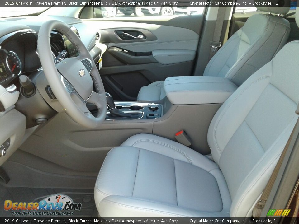 2019 Chevrolet Traverse Premier Black Current Metallic / Dark Atmosphere/Medium Ash Gray Photo #9