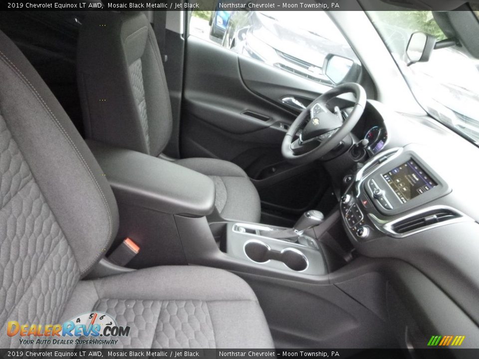 2019 Chevrolet Equinox LT AWD Mosaic Black Metallic / Jet Black Photo #10