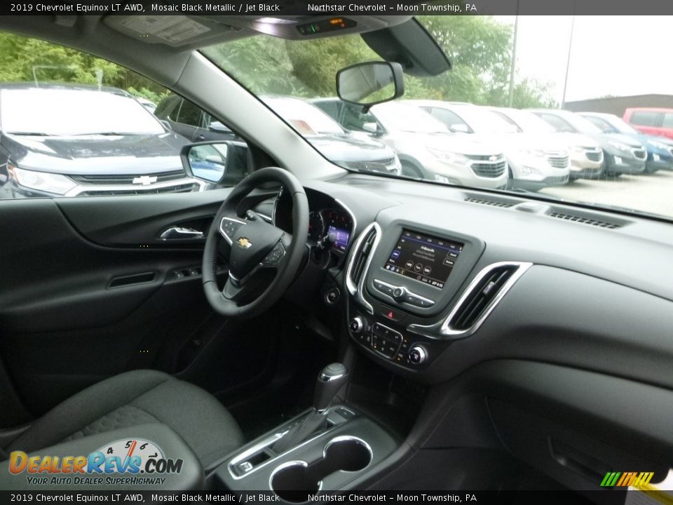 2019 Chevrolet Equinox LT AWD Mosaic Black Metallic / Jet Black Photo #11