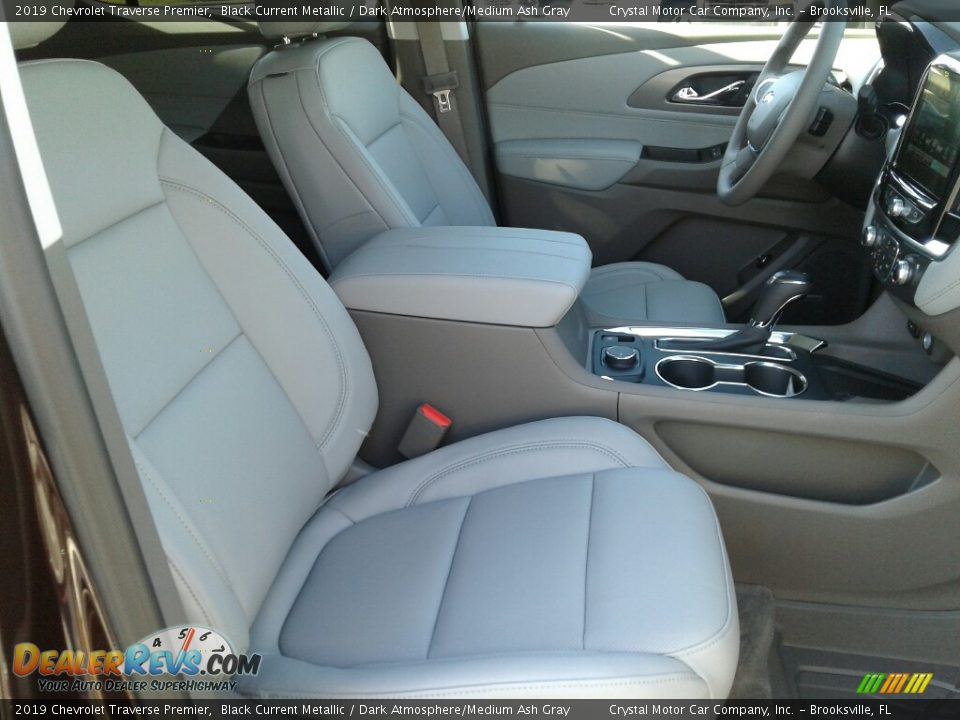 2019 Chevrolet Traverse Premier Black Current Metallic / Dark Atmosphere/Medium Ash Gray Photo #12