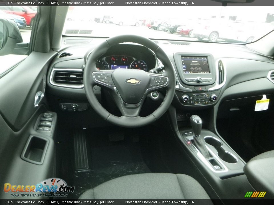2019 Chevrolet Equinox LT AWD Mosaic Black Metallic / Jet Black Photo #13