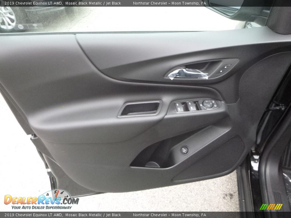 2019 Chevrolet Equinox LT AWD Mosaic Black Metallic / Jet Black Photo #14