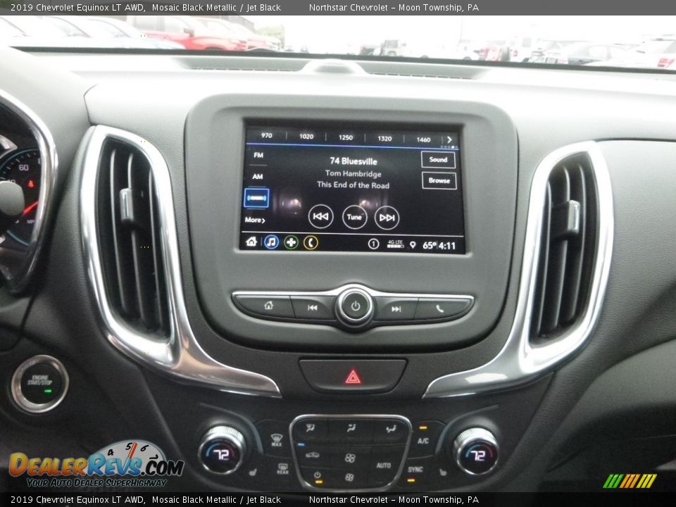 2019 Chevrolet Equinox LT AWD Mosaic Black Metallic / Jet Black Photo #17