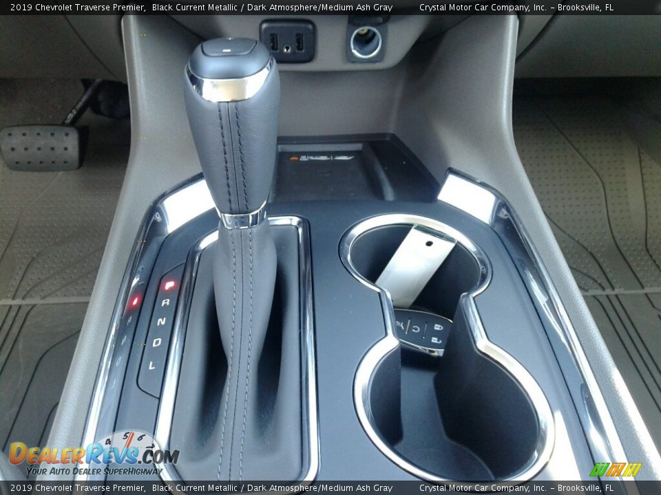 2019 Chevrolet Traverse Premier Black Current Metallic / Dark Atmosphere/Medium Ash Gray Photo #16