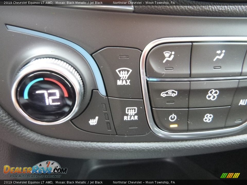 2019 Chevrolet Equinox LT AWD Mosaic Black Metallic / Jet Black Photo #19