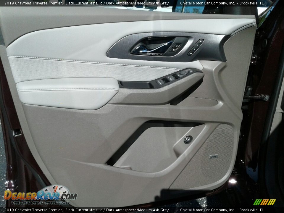 2019 Chevrolet Traverse Premier Black Current Metallic / Dark Atmosphere/Medium Ash Gray Photo #17