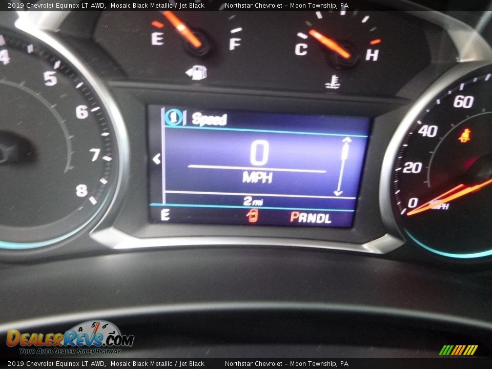 2019 Chevrolet Equinox LT AWD Mosaic Black Metallic / Jet Black Photo #20