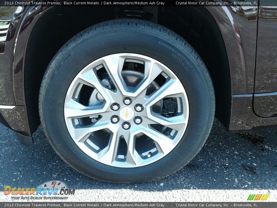 2019 Chevrolet Traverse Premier Black Current Metallic / Dark Atmosphere/Medium Ash Gray Photo #20