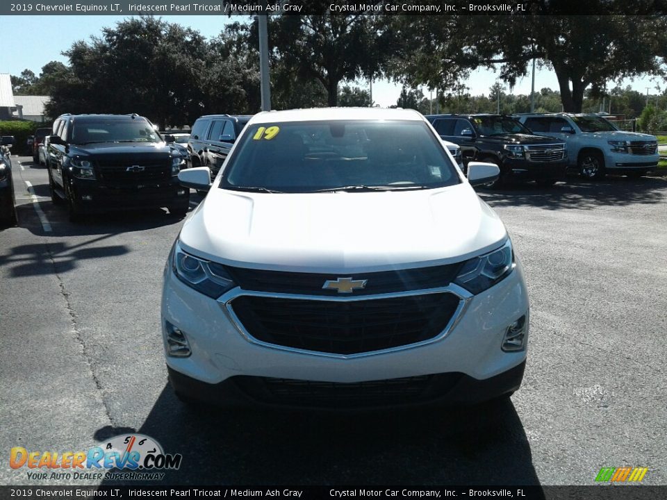 2019 Chevrolet Equinox LT Iridescent Pearl Tricoat / Medium Ash Gray Photo #8