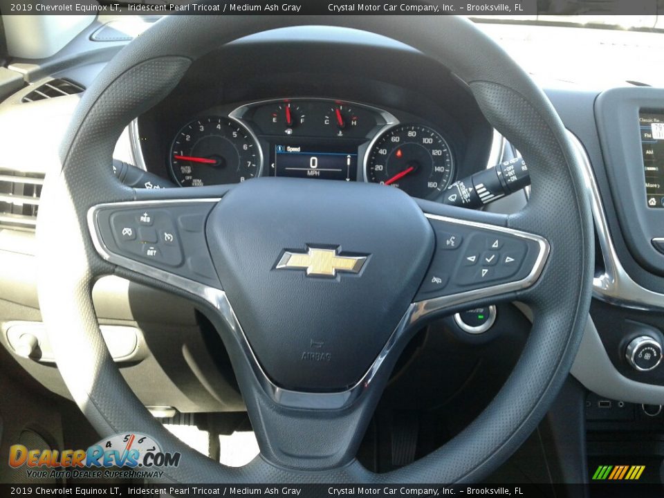 2019 Chevrolet Equinox LT Iridescent Pearl Tricoat / Medium Ash Gray Photo #14