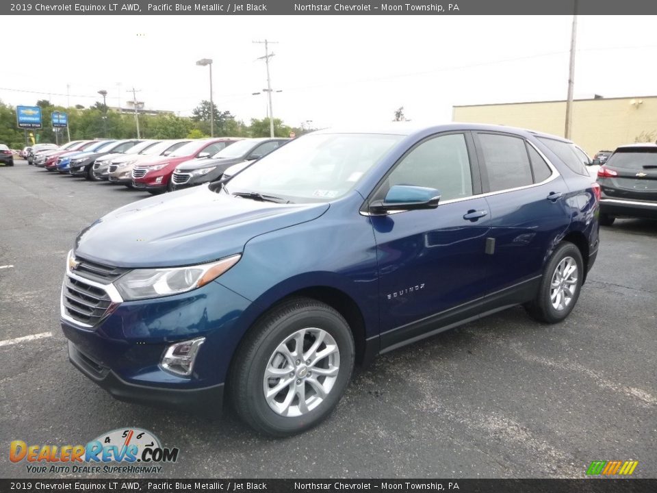 2019 Chevrolet Equinox LT AWD Pacific Blue Metallic / Jet Black Photo #1