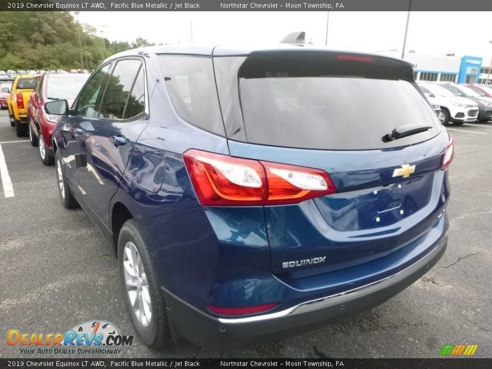 2019 Chevrolet Equinox LT AWD Pacific Blue Metallic / Jet Black Photo #3