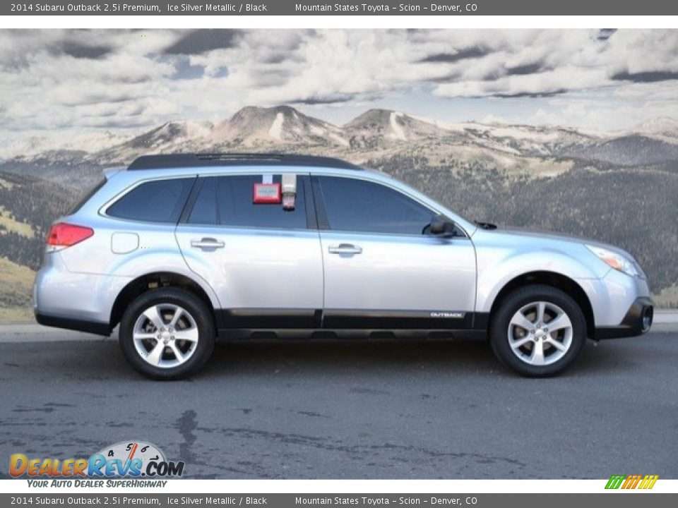 2014 Subaru Outback 2.5i Premium Ice Silver Metallic / Black Photo #2