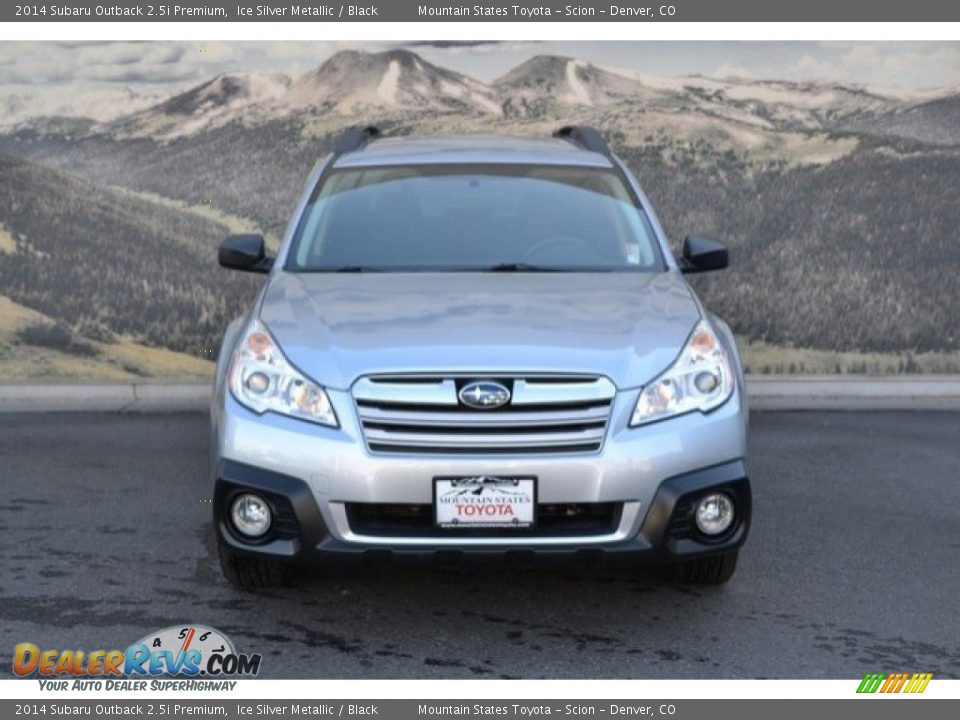 2014 Subaru Outback 2.5i Premium Ice Silver Metallic / Black Photo #4