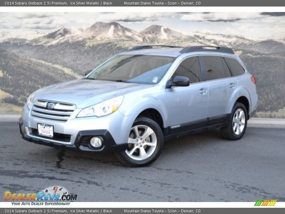 2014 Subaru Outback 2.5i Premium Ice Silver Metallic / Black Photo #5