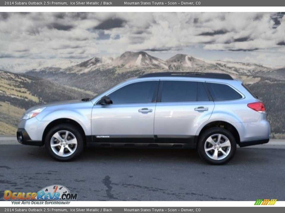 2014 Subaru Outback 2.5i Premium Ice Silver Metallic / Black Photo #6