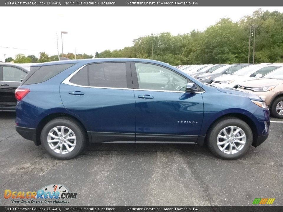 2019 Chevrolet Equinox LT AWD Pacific Blue Metallic / Jet Black Photo #6