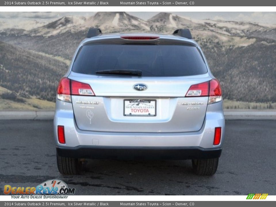 2014 Subaru Outback 2.5i Premium Ice Silver Metallic / Black Photo #9