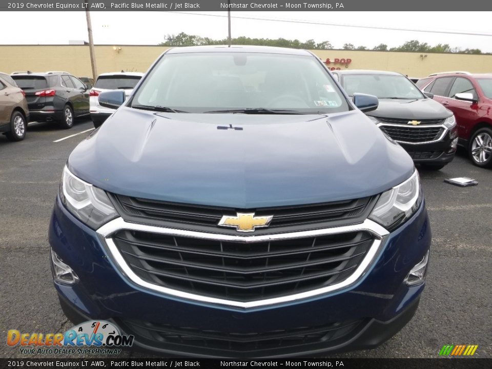 2019 Chevrolet Equinox LT AWD Pacific Blue Metallic / Jet Black Photo #8