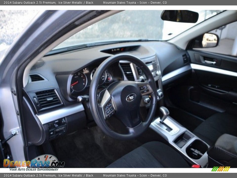 2014 Subaru Outback 2.5i Premium Ice Silver Metallic / Black Photo #10