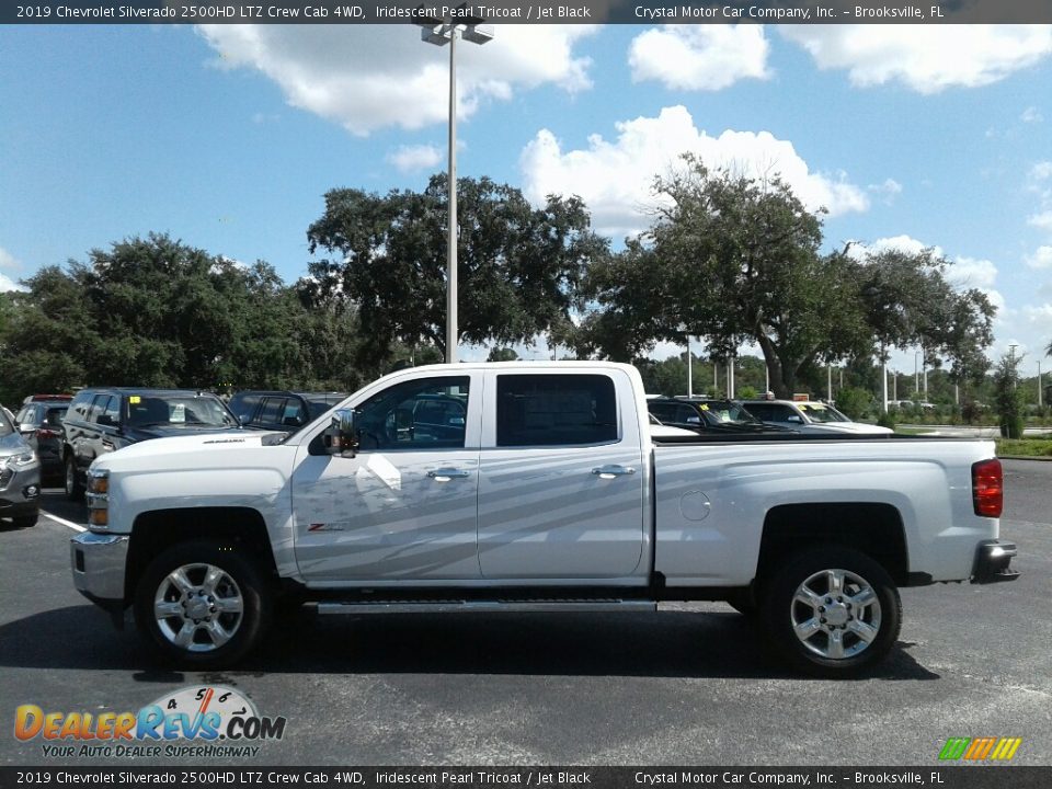 2019 Chevrolet Silverado 2500HD LTZ Crew Cab 4WD Iridescent Pearl Tricoat / Jet Black Photo #2
