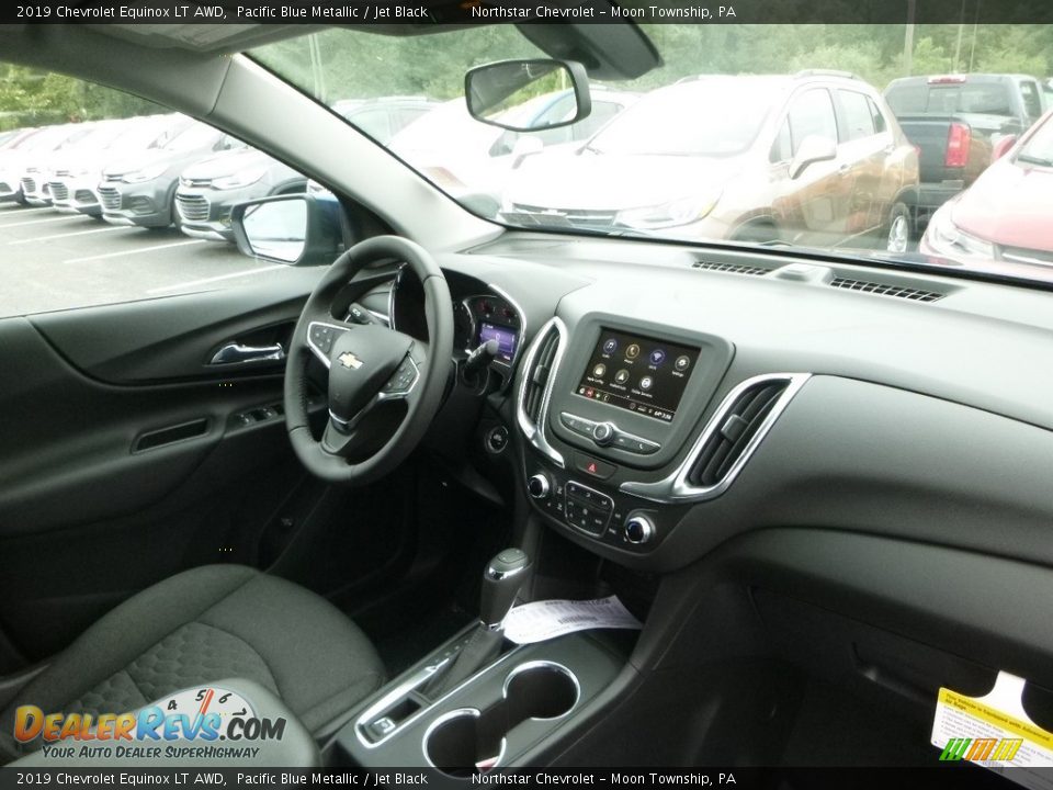 2019 Chevrolet Equinox LT AWD Pacific Blue Metallic / Jet Black Photo #11