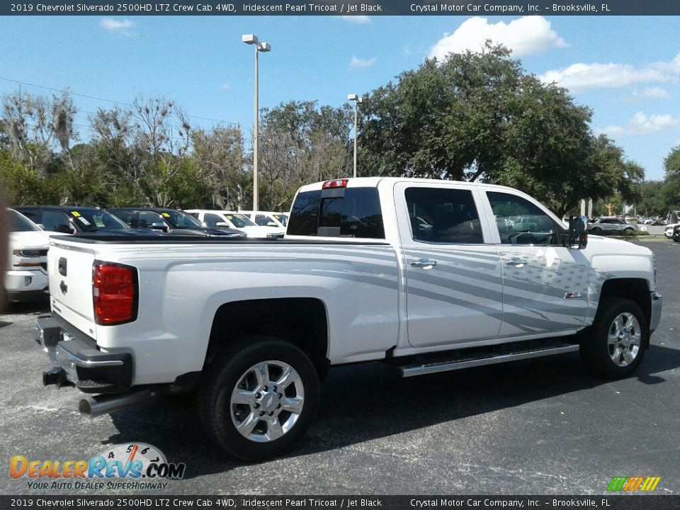 2019 Chevrolet Silverado 2500HD LTZ Crew Cab 4WD Iridescent Pearl Tricoat / Jet Black Photo #5