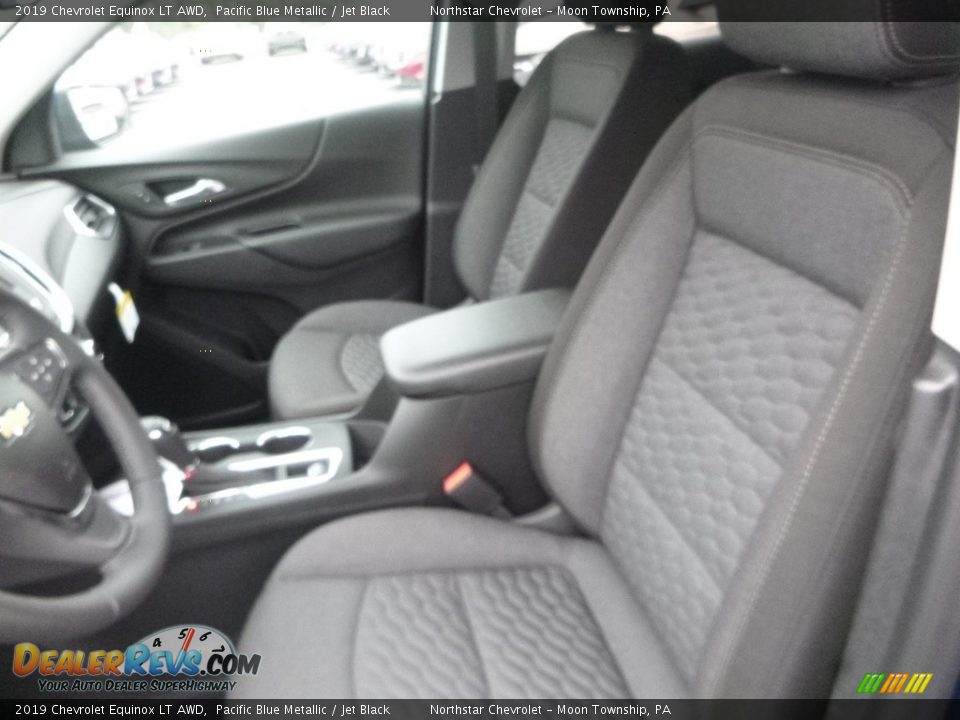 2019 Chevrolet Equinox LT AWD Pacific Blue Metallic / Jet Black Photo #14