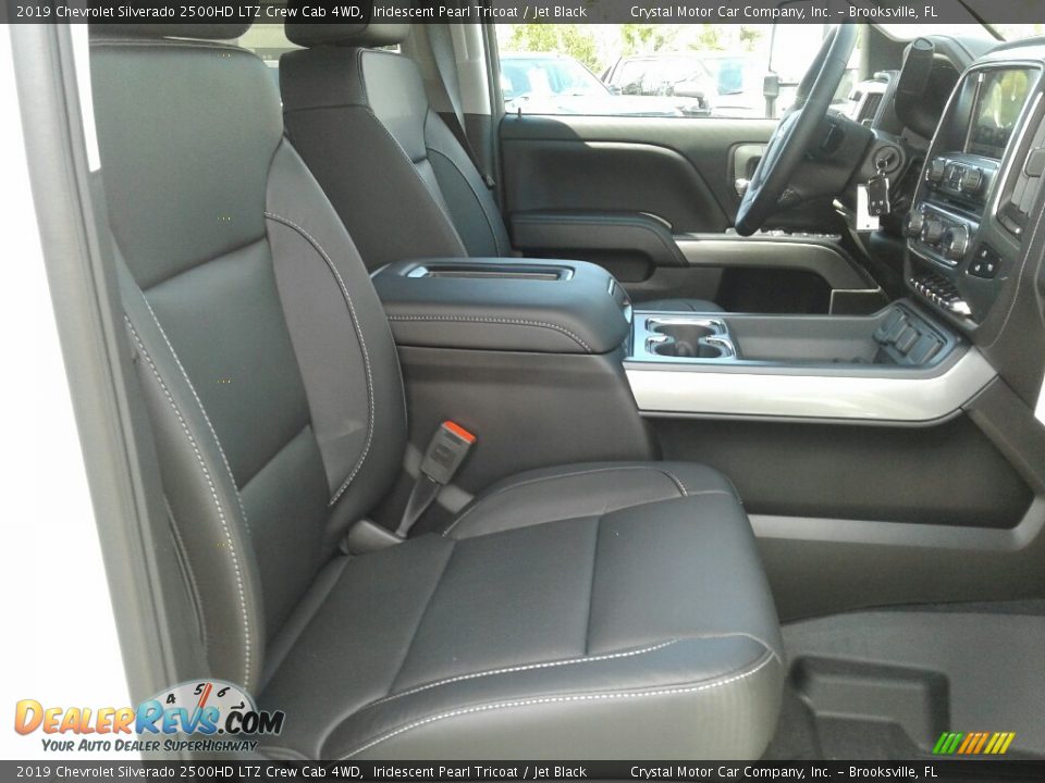 2019 Chevrolet Silverado 2500HD LTZ Crew Cab 4WD Iridescent Pearl Tricoat / Jet Black Photo #12