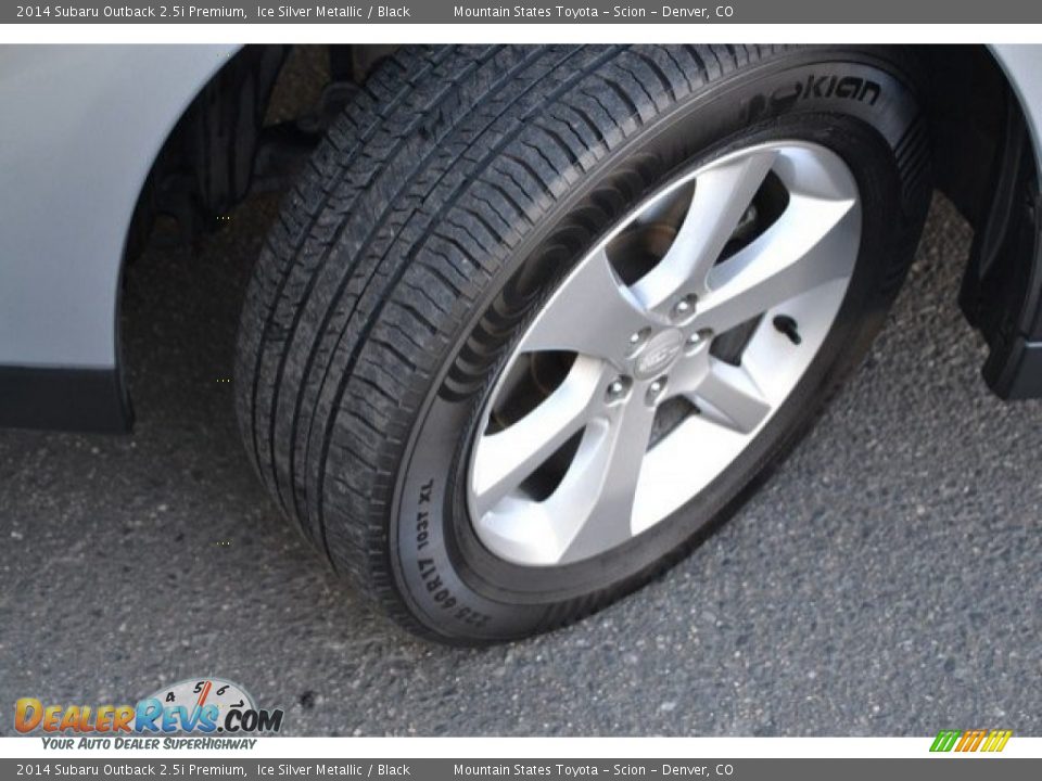 2014 Subaru Outback 2.5i Premium Ice Silver Metallic / Black Photo #28