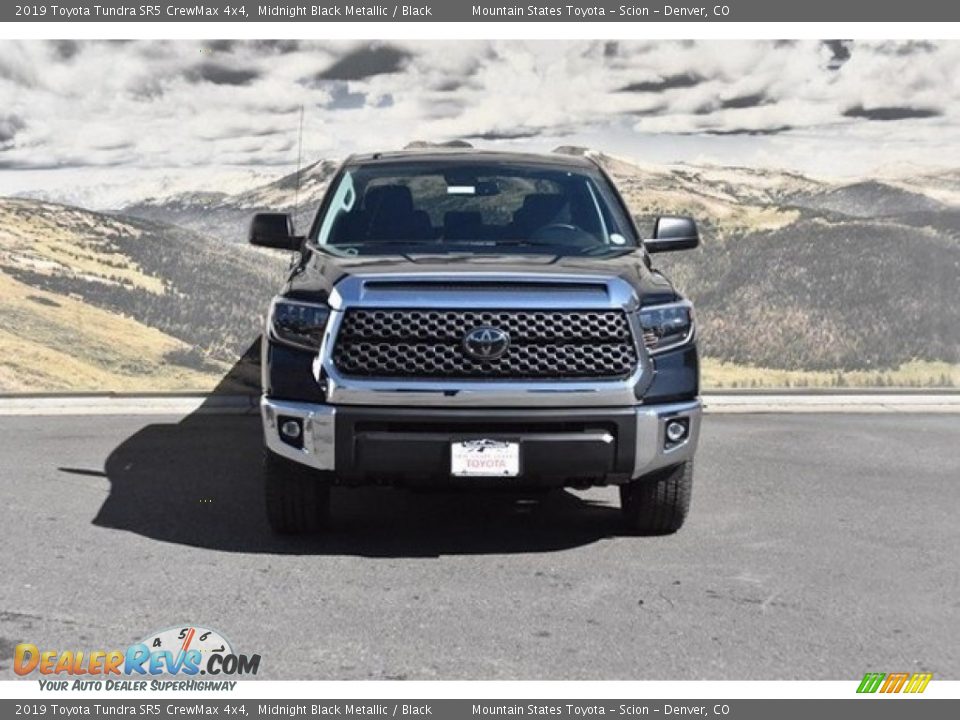 2019 Toyota Tundra SR5 CrewMax 4x4 Midnight Black Metallic / Black Photo #2
