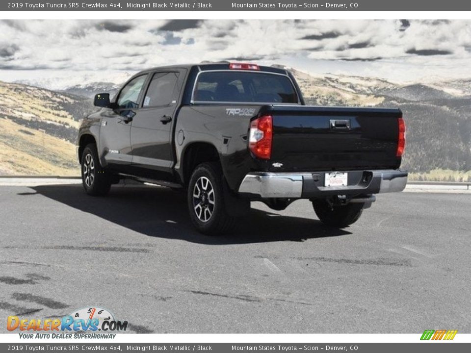 2019 Toyota Tundra SR5 CrewMax 4x4 Midnight Black Metallic / Black Photo #3