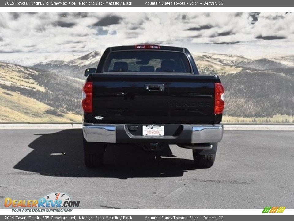 2019 Toyota Tundra SR5 CrewMax 4x4 Midnight Black Metallic / Black Photo #4
