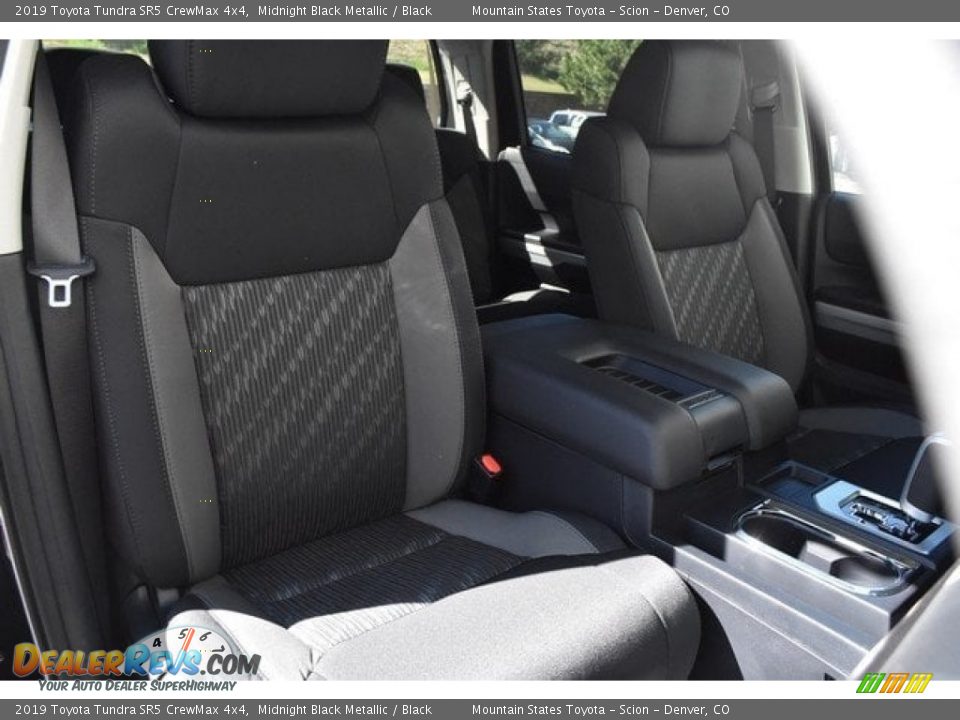 2019 Toyota Tundra SR5 CrewMax 4x4 Midnight Black Metallic / Black Photo #12