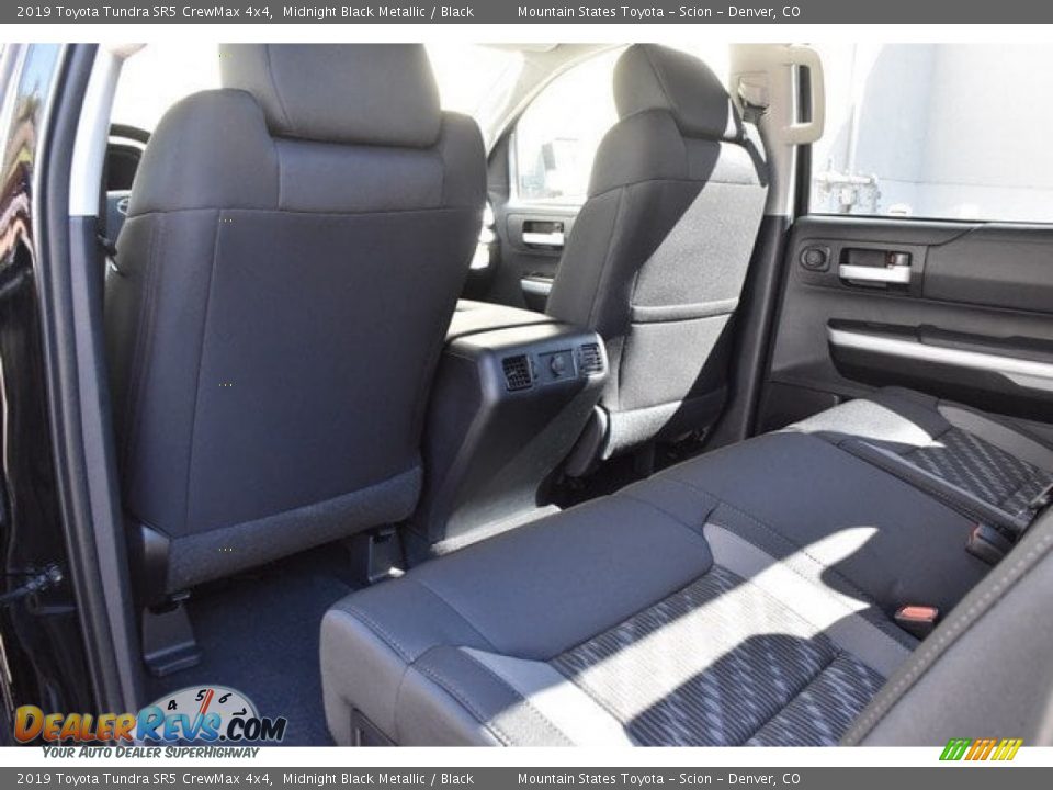 2019 Toyota Tundra SR5 CrewMax 4x4 Midnight Black Metallic / Black Photo #13