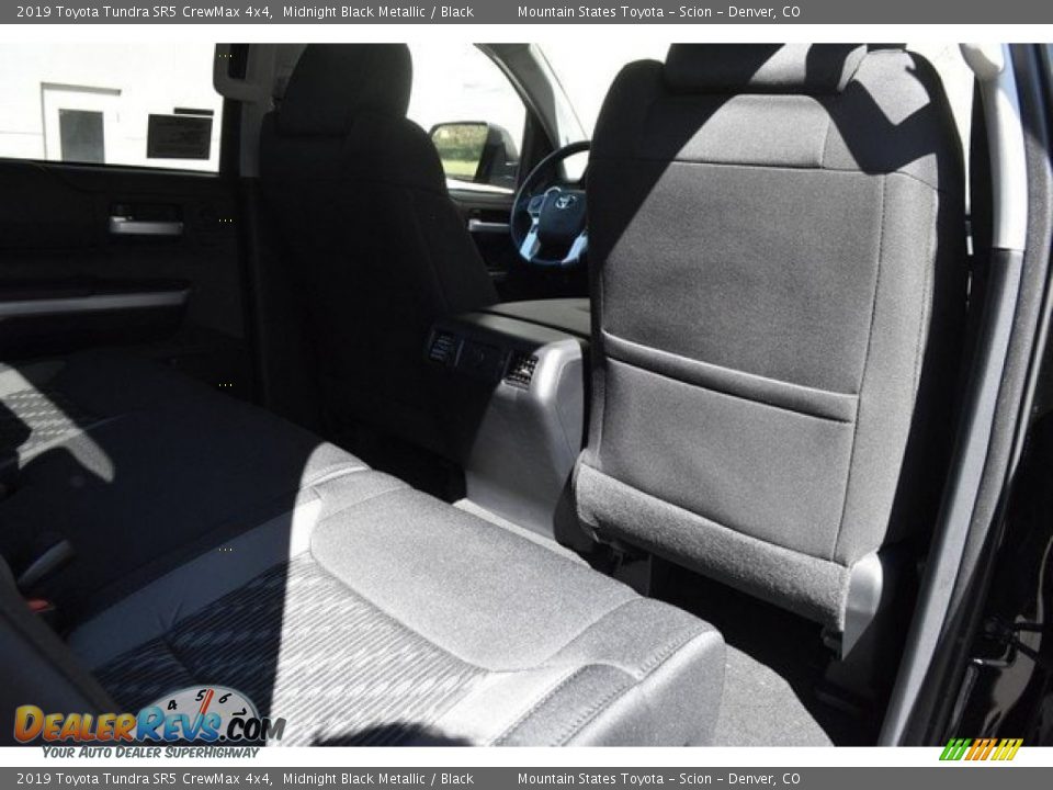 2019 Toyota Tundra SR5 CrewMax 4x4 Midnight Black Metallic / Black Photo #16
