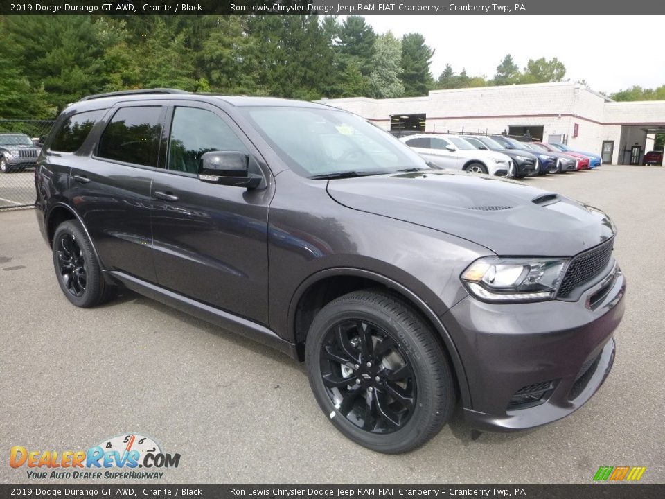 Front 3/4 View of 2019 Dodge Durango GT AWD Photo #7