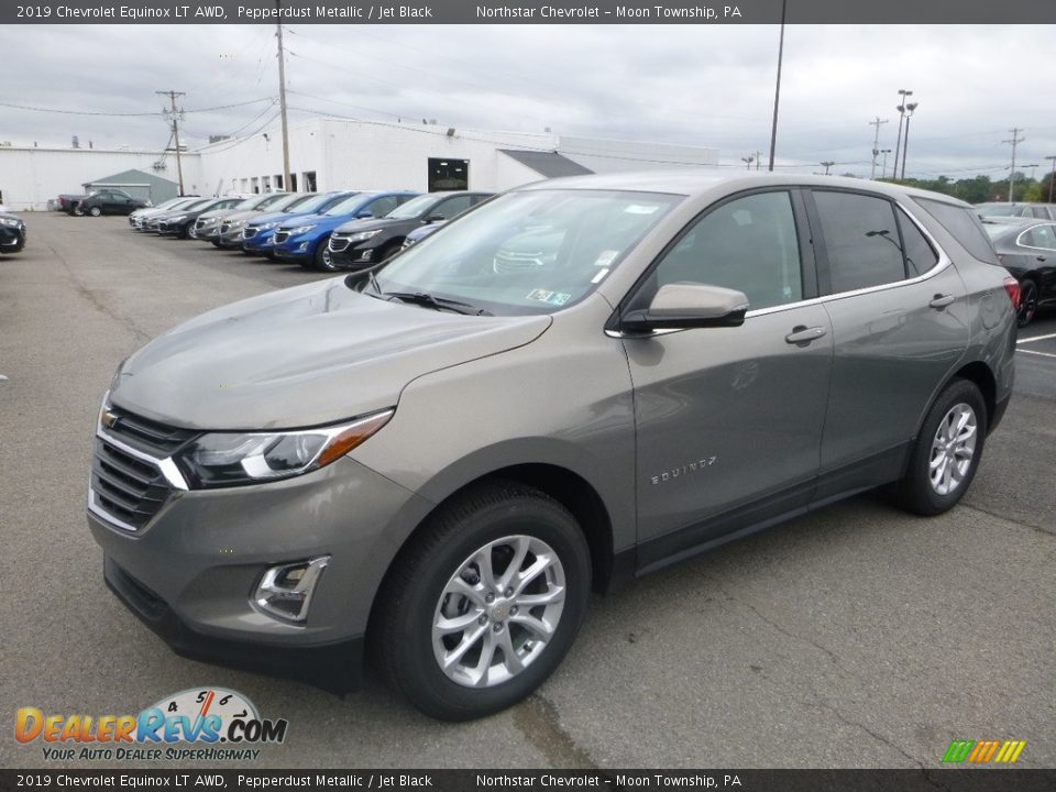 2019 Chevrolet Equinox LT AWD Pepperdust Metallic / Jet Black Photo #1