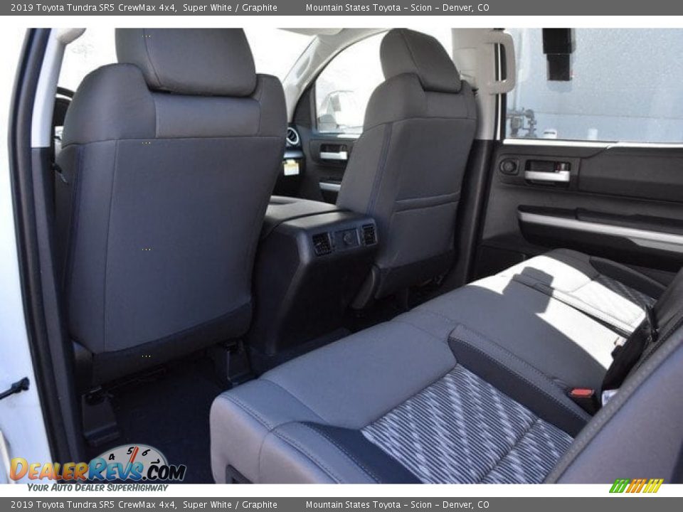 2019 Toyota Tundra SR5 CrewMax 4x4 Super White / Graphite Photo #13