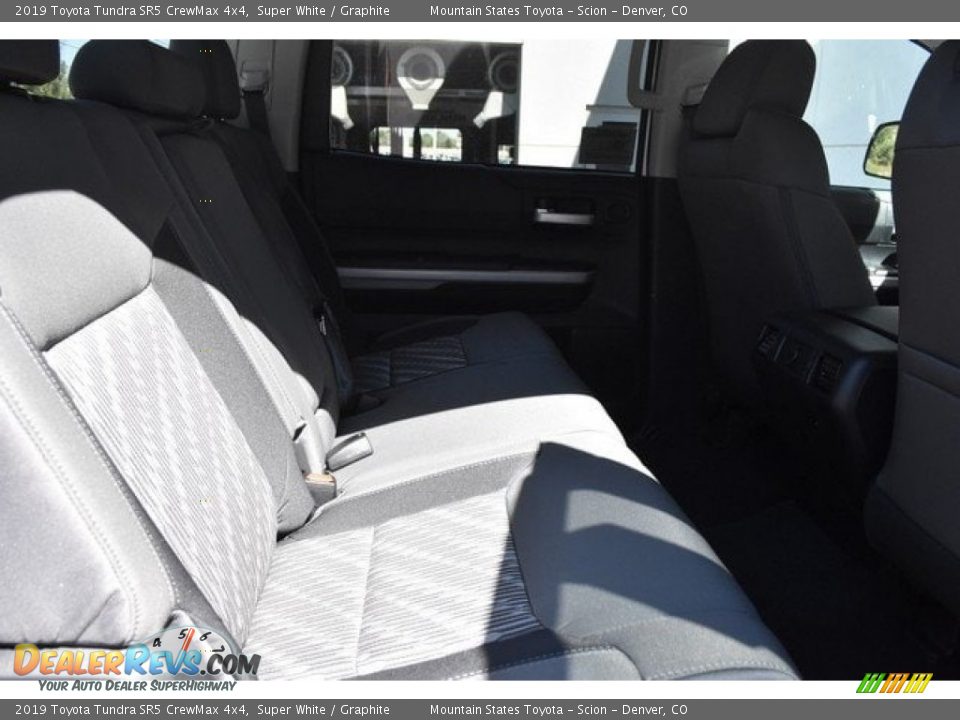 2019 Toyota Tundra SR5 CrewMax 4x4 Super White / Graphite Photo #17