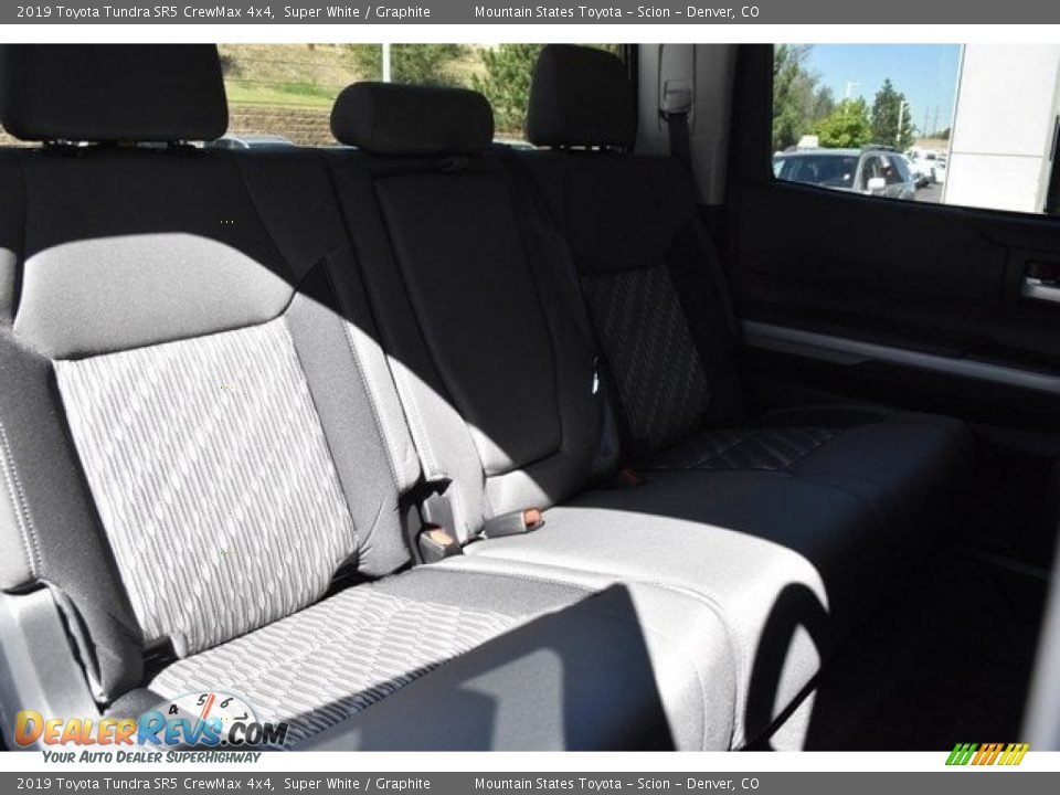 2019 Toyota Tundra SR5 CrewMax 4x4 Super White / Graphite Photo #18
