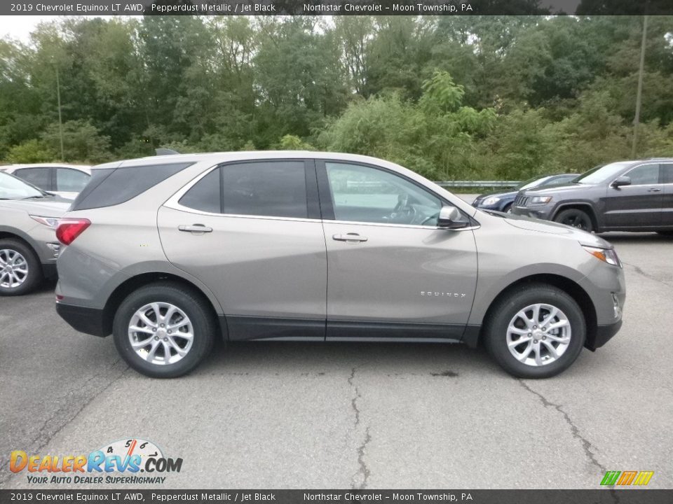 2019 Chevrolet Equinox LT AWD Pepperdust Metallic / Jet Black Photo #6