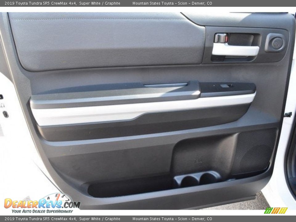 2019 Toyota Tundra SR5 CrewMax 4x4 Super White / Graphite Photo #20